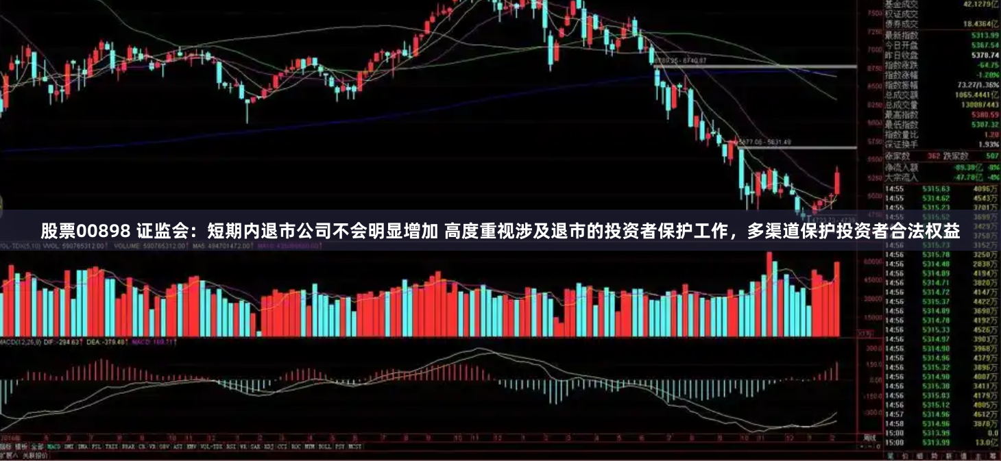 股票00898 证监会：短期内退市公司不会明显增加 高度重视涉及退市的投资者保护工作，多渠道保护投资者合法权益